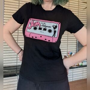 Retro Jem and the Holograms Cassette T-shirt Top 80s 90s Tee Shirt